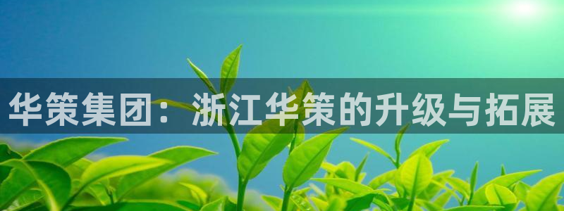 即看影视app下载：华策集团：浙江华策的升级与拓展